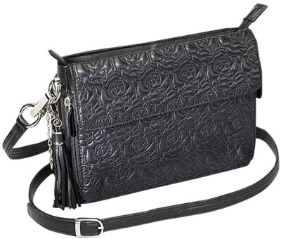 GTM  GTM-10/BK        CLUTCH PURSE  EMBROID LMBSKN