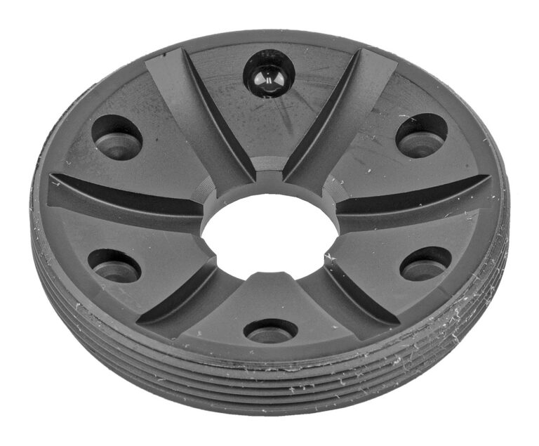 SilencerCo AC4739 Charlie Front Cap 9mm Nitride Black