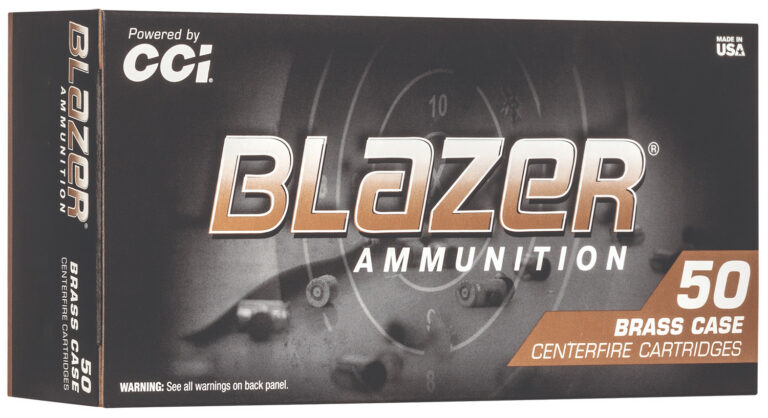 CCI 45 AUTO 230 GR BLAZER BRASS JHP 50 RD/BX 10 BX/CS