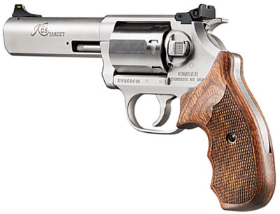 Kimber Mfg, Inc 3400031CA K6S Combat *CA Compliant DA/SA 357 Mag 6 Shot 4″ Brushed Stainless Steel Barrel & Cylinder, Brushed Stainless Stainless Steel Frame, Diamond Checkering Grip, Exposed Hammer