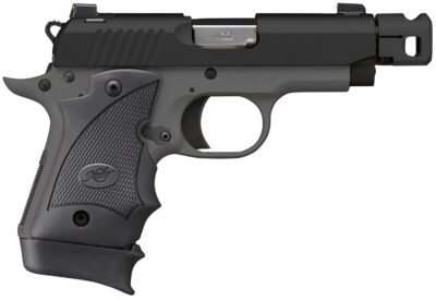 Kimber Mfg.,inc 3300246 Micro 9 MC TP 9mm 7+1 3.65″ KimPro Black Stainless Steel Slide KimPro Gray Black Hogue Rubber Wraparound Grip
