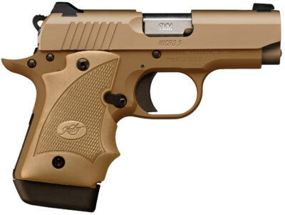 Kimber Mfg.,inc 3300247 Micro 9 MC TP 9mm 7+1 3.15″ KimPro Black Stainless Steel Slide KimPro Gray Desert Tan Grip