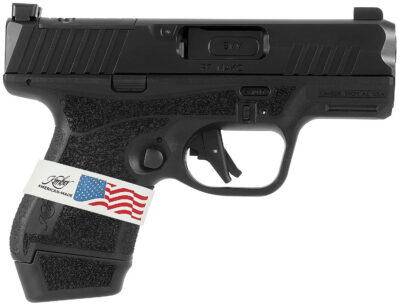 Kimber Mfg, Inc 3800004 R7 Mako Liberty Sub-Compact Frame 9mm Luger 13+1 3.37″ Black DLC Match Grade Barrel, Black FNC Nitride Optic Ready/Serrated Stainless Steel Slide, Black Polymer Frame
