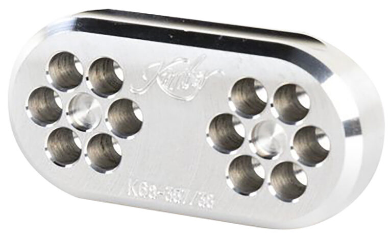 Kimber Mfg.,inc 4100022 K6S 2 Position Loading Station Compatible w/ 38 Special/357 Magnum Silver Aluminum