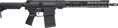 CMMG 33A590C-AB Resolute MK3 8.6 Blackout 20rd 16.10″ Black Nitride 7075-T6 Aluminum Receiver 15″ M-LOK Handguard CMMG Zeroed Grip