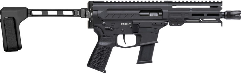 CMMG DISSENT MKG BRACED 45ACP 6.5 ARMOR BLACK