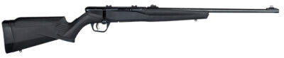 Savage Arms 70242 B Series Bolt 21 Sharp 10+1 21″ Matte Black Sporter Barrel, Matte Black Drilled & Tapped Carbon Steel Receiver, Fixed Black Synthetic Stock, Right Hand