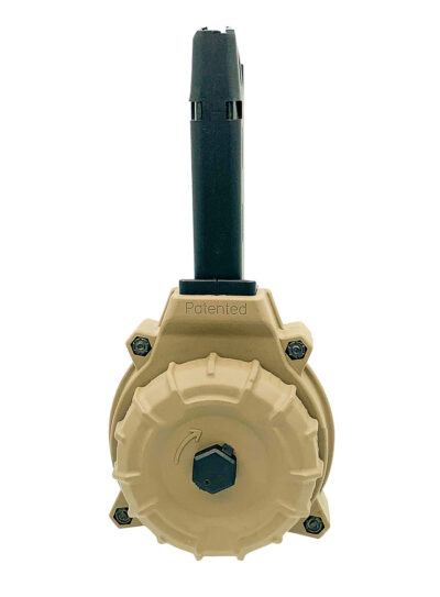 PROMAG DRUM GLOCK 17 19 9MM 50RD FDE POLY