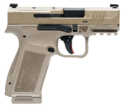 Century Arms HG7882DN Mete MC9L Sub-Compact Frame 9mm 17+1 3.18″ FDE Steel Slide FDE