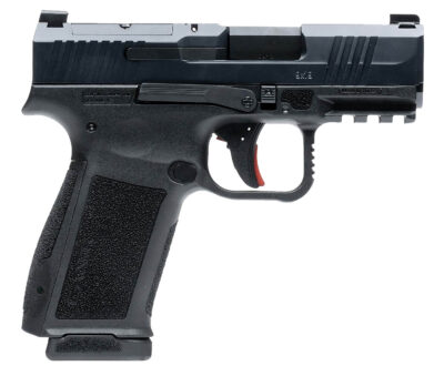 Canik HG7884N Mete MC9L Sub-Compact Frame 9mm Luger 10+1 3.18″ Black Nitride Steel Barrel, Black Nitride Serrated Steel Slide, Black Polymer Frame w/Picatinny Rail, Black Polymer Grip