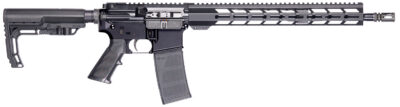 Patriot Ordnance Factory 02315  P-15 Base 5.56 NATO 30+1 16.50″ Black Anodized A2 Style Grip