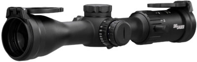Sig Sauer Electro-Optics SOW42003 Whiskey4  Black 2.50-10x42mm, 30mm Tube Quadplex Reticle