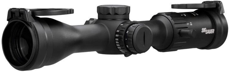 Sig Sauer Electro-Optics SOW42003 Whiskey4  Black 2.50-10x42mm, 30mm Tube Quadplex Reticle