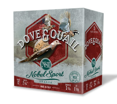Nobel/Eurosports LLC ANSF126 Dove & Quail  12Gauge 2.75″ 1 1/8oz 6Shot 250rds/Box
