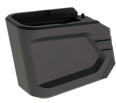 Tyrant CNC TDG19MAGEXBLK  Magazine Extension Fits Glock 19/23 Gen 4/5 Black Aerospace Grade Aluminum