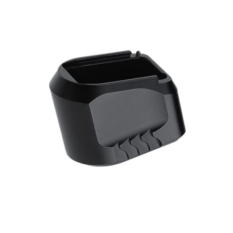 Tyrant CNC TDMPMAGEXFSBLK Magazine Extension 9mm/40 S&W Fits S&W M&P Full-Size Black Aerospace Grade Aluminum