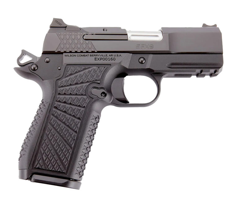 SFX9 Compact 3.25in X-TAC Pattern Lightrail Black DLC 9mm 15rd Mags