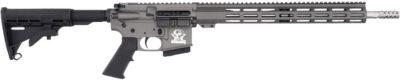 Great Lakes Firearms GL15350SSTNG16 GLFA  350 Legend 5+1 18″ Stainless Threaded Barrel, Tungsten Cerakote Picatinny Rail Aluminum Receiver, M-LOK Handguard, Black Synthetic Stock, Mil-Spec Grip