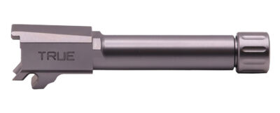 True Precision Inc TPP365DBXT Sig Duty 9mm Luger 3.10″ Threaded Satin Stainless Steel, Fits Sig P365/P365X/P365 SAS