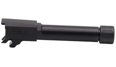 True Precision Inc TPP365DBXTBL Sig Duty 9mm Luger 3.10″ Threaded Black DLC Stainless Steel, Fits Sig P365/P365 SAS/P365X
