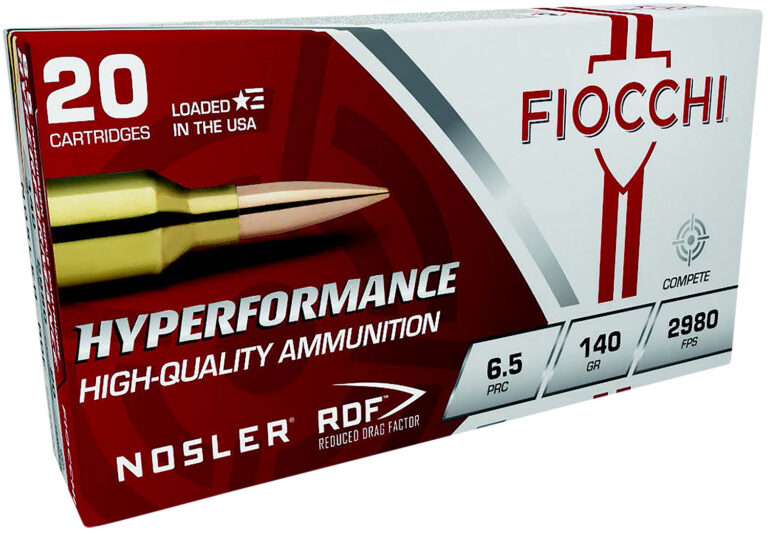 HYPERFORMANCE 6.5MM PRC HOLLOW POINT BOAT TAIL RIFLE AMMO HYPERFORMANCE 6.5MM PRC 140GR RDF HOLLOW POINT BT 20/BOX