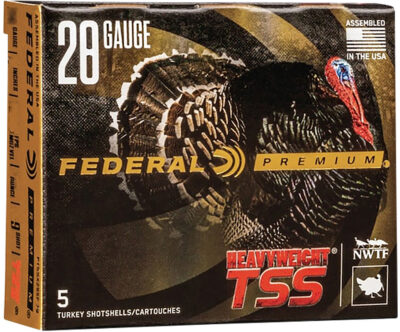 Federal PTSSX289F9 Premium TSS 28Gauge 2″ 1 1/4oz 9Shot 5 Per Box/10 Case