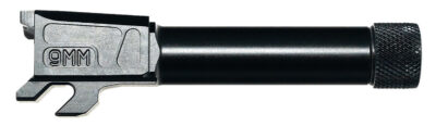 Faxon Firearms M&PA910NSNOQ-T Duty Series  9mm Luger Threaded Black Nitride Steel, Fits M&P Shield 3.1″