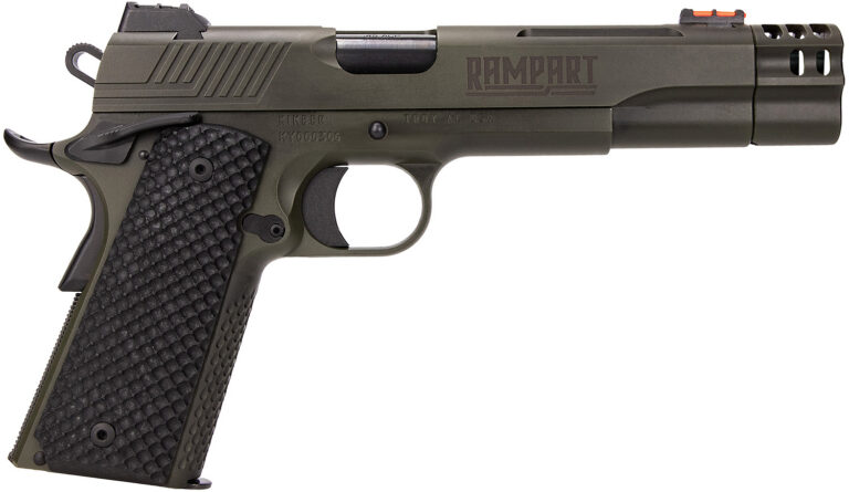 Kimber Mfg.,inc 3000468 Rampart  10mm 8+1 5" Cerakote Stainless Steel Slide G10 Grip