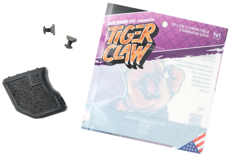 TIGER CLAW M-LOK ANGLED FORWARD GRIP TIGER CLAW M-LOK ANGLED FORWARD GRIP BLACK