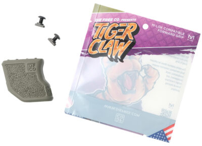 TIGER CLAW M-LOK ANGLED FORWARD GRIP TIGER CLAW M-LOK ANGLED FORWARD GRIP O.D. GREEN