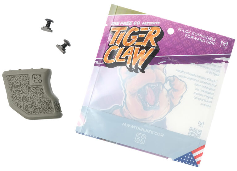 TIGER CLAW M-LOK ANGLED FORWARD GRIP TIGER CLAW M-LOK ANGLED FORWARD GRIP O.D. GREEN