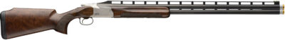 Browning 0183244002 Citori 825 Trap 12 Gauge Break Open 2.75″ 2rd 32″ Polished Blued Over/Under Vent Rib Barrel, Silver Nitride Stainless Steel Receiver, Monte Carlo Comb Gloss Black Walnut Stock