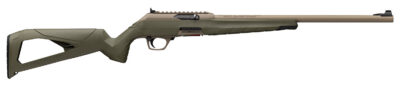 Winchester Repeating Arms 521158102 Wildcat SR 22 LR 10+1 16.50″ Flat Dark Earth Button Rifled Barrel, Flat Dark Earth Picatinny Rail Polymer Receiver, Adj Cheek Piece & LOP OD Green Synthetic Stock