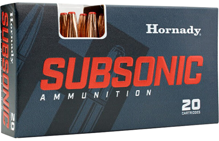 SUBSONIC 338 ARC SUB-X® POLYMER TIPPED RIFLE AMMO SUBSONIC 338 ARC 307GR SUB-X POLYMER TIPPED 20/BOX