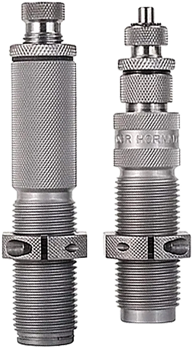 PREMIUM MATCH GRADE 2 DIE SET WITH CLICK-ADJUST MICROMETER MATCH GRADE 338 LAPUA MAG FULL LENGTH 2-DIE SET W/MICROMETER