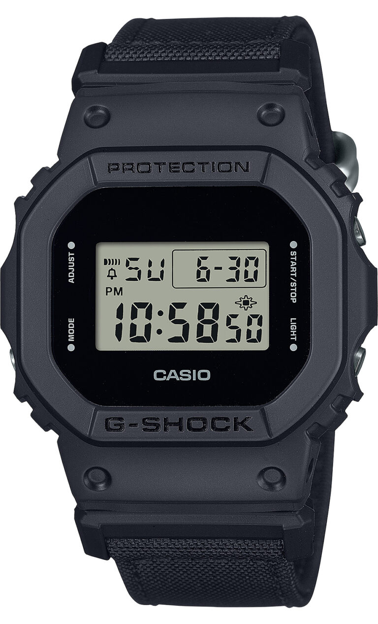 GSHOCK DW5600BCE1CR CLASSIC CORDURA CLOTH BLK