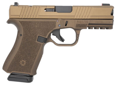 Black Rain Ordnance FL9MMMBBBRNZ   Compact Frame 9mm 15+1 4″ Stainless Steel Slide