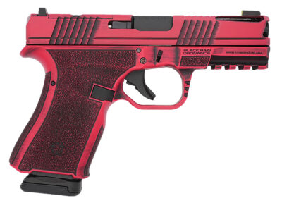Black Rain Ordnance FLP9MMRB   Compact Frame 9mm 15+1 4″ Stainless Steel Slide