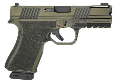 BLACK RAIN ORDNANCE 4” 9MM FRONTLINE+ HANDGUN-BAZOOKA GREEN BATTLEWORN