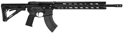 Diamondback DB1784V001 DB10  6mm ARC 26rd 18″ Black Nitride Black Hard Coat Anodized 7075-T6 Aluminum Receiver Magpul MOE K2 Grip