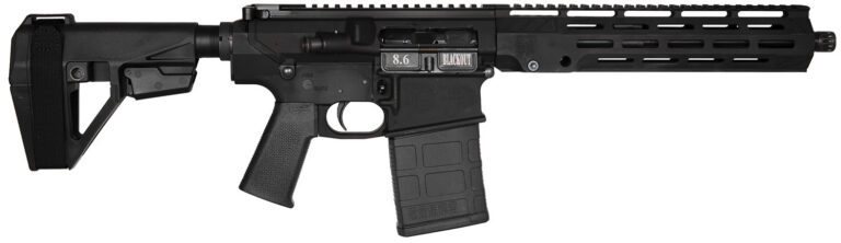 DIAMONDBACK DB10 8.6 BLACKOUT 12IN BARREL W/ 11IN  V3 M-LOK ANTI ROTATION S RAIL W/ FULL PICATINNY BLACK 1 20RD PMAG DB1200W001