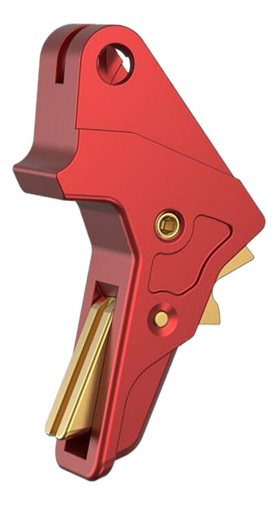 Tyrant CNC TDMPTRIGFSCRED/GOLD   Red Fits S&W M&P Full-Size & Compact