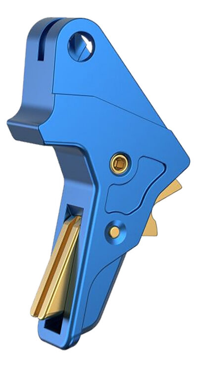 Tyrant CNC TDMPTRIGFSCBLUE/GOLD   Blue Fits S&W M&P Full-Size & Compact