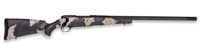 Weatherby MGS01N7MMBR2B Mark V Backcountry Guide 7mm BC BSF Carbon Graphite Black Cerakote/Peak 44 Blacktooth Exposed Carbon Fiber w/ Olive Green/Backpack Sponge Stock