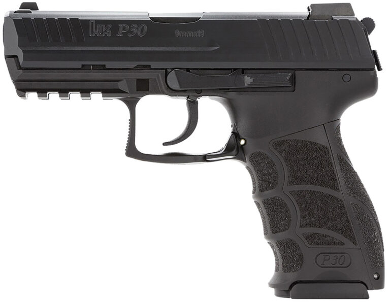 H&K P30 9mm Pistol 3.85in (V3) DA/SA (2) 10rd magazines