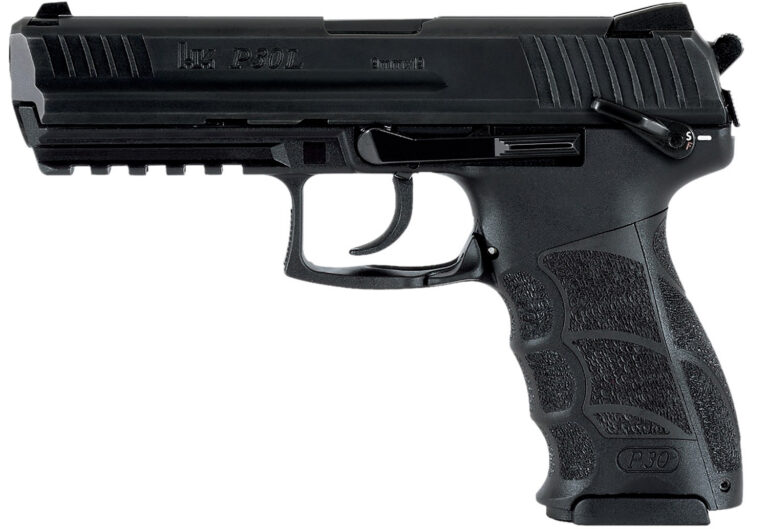 H&K P30L S V3 DA/SA 9MM 4.45IN BARREL 2-10RD AMBI SAFETY REAR DECOCKING BUTTON