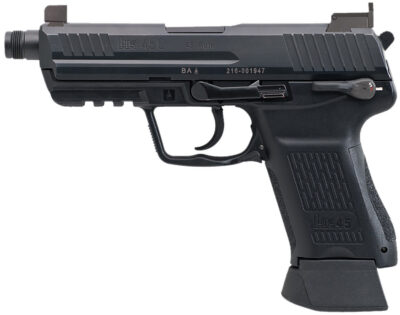 H&K HK45 Compact Tactical 45ACP Pistol 4.57in thread (V1) DA/SA (2)10rd mag