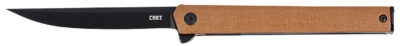 CRKT CEO FLIPPER DESERT 3.35″ TAN
