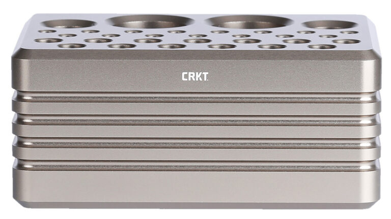 CRKT 9916 DRIVER AND BIT STORAGE BLOCK GRY