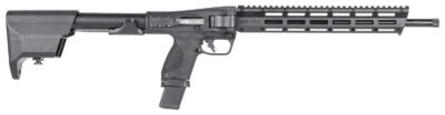 Smith & Wesson 13782 M&P FPC 40 S&W 20+1 16.25″ Black Armornite Threaded Barrel, Black Anodized Picatinny Rail Aluminum Receiver, Folding Black Synthetic Stock, Black Grip, Includes 3 Mags & Carry Bag